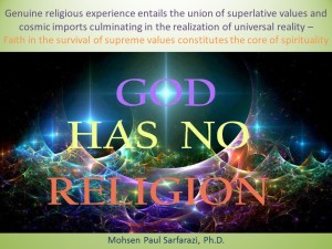 religion and cosmic reality 1