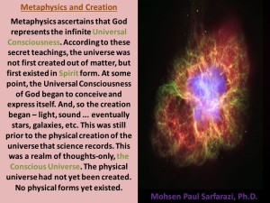 beginning of creation- metaphysics