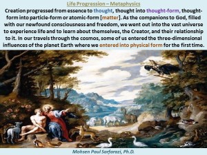 life progression - metaphysics